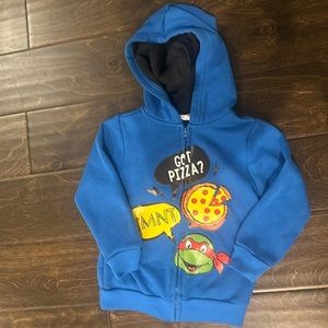 TMNT toddler zip up hoodie 💙